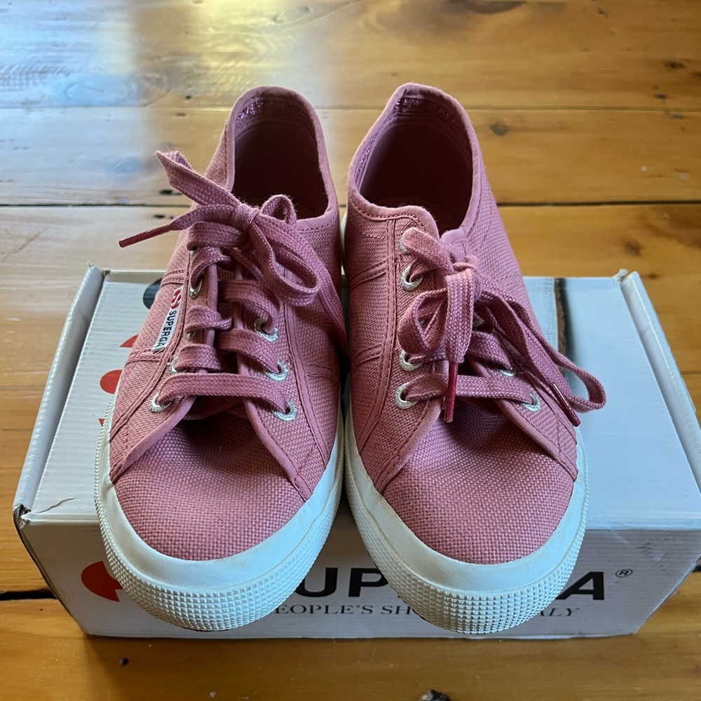 🌷👟Superga Rose Cotu 2750 Women’s Everyday Sneakers, Size 7.5👟🌷